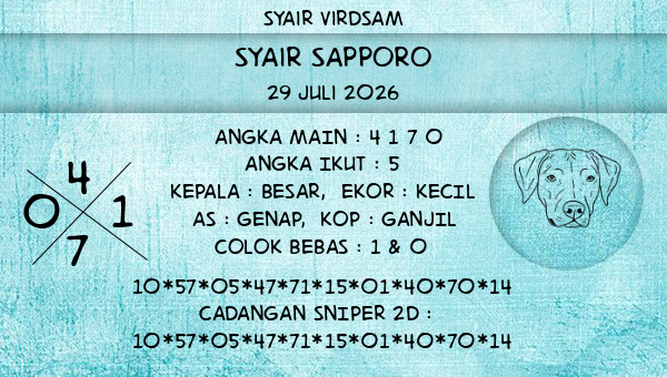 Syair Virdsam - Syair Sapporo