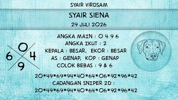 Syair Virdsam - Syair Siena