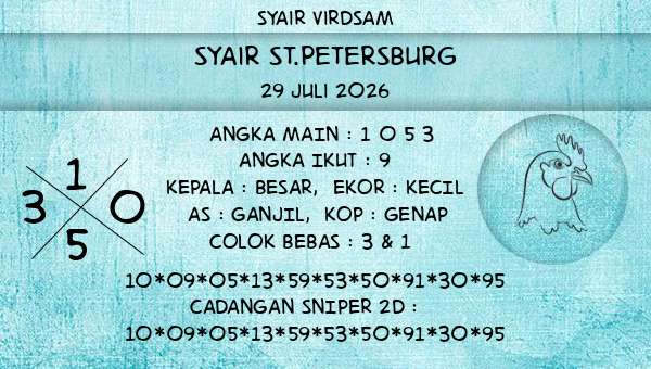 Syair Virdsam - Syair St.petersburg