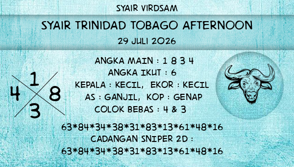 Syair Virdsam - Syair Trinidad Tobago Afternoon