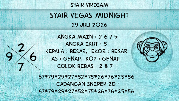 Syair Virdsam - Syair Vegas Midnight
