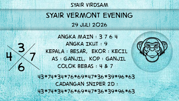Syair Virdsam - Syair Vermont Evening