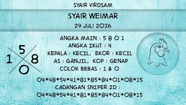Syair Virdsam - Syair Weimar