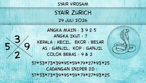 Syair Virdsam - Syair Zurich
