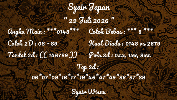 Syair Wisnu - Syair Japan