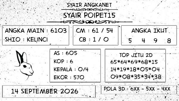 SYAIR ANGKANET - Syair Poipet15