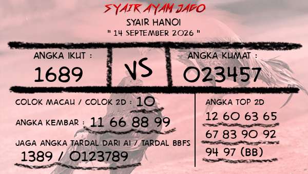 - Syair Hanoi