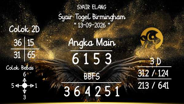 SYAIR ELANG - Syair Togel Birmingham