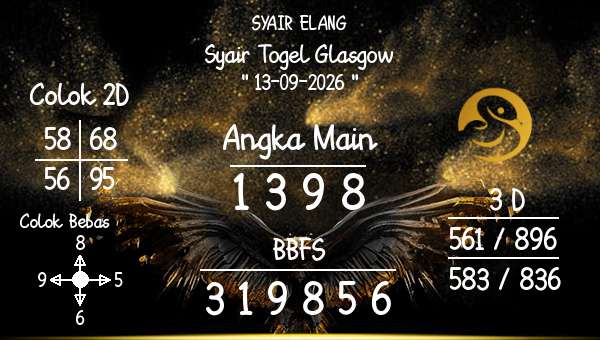 SYAIR ELANG - Syair Togel Glasgow