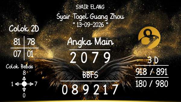 SYAIR ELANG - Syair Togel Guang Zhou