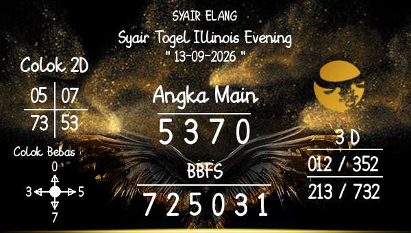 SYAIR ELANG - Syair Togel Illinois Evening