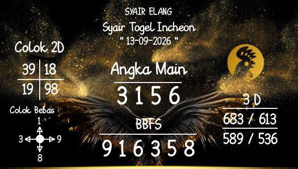 SYAIR ELANG - Syair Togel Incheon