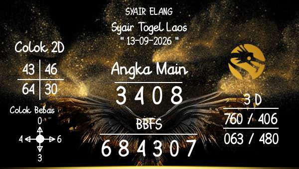 SYAIR ELANG - Syair Togel Laos