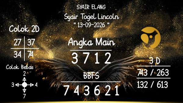 SYAIR ELANG - Syair Togel Lincoln