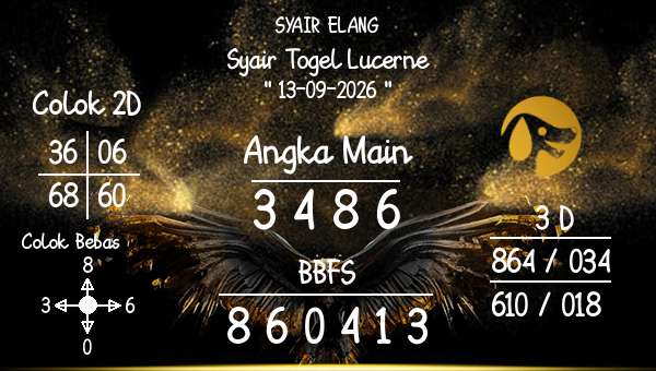 SYAIR ELANG - Syair Togel Lucerne
