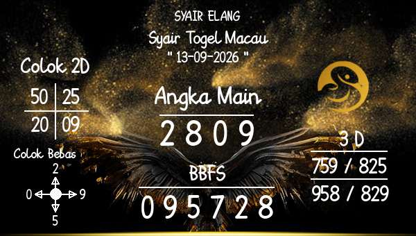 SYAIR ELANG - Syair Togel Macau
