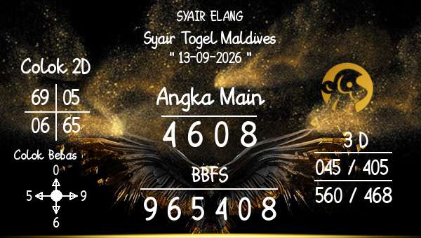 SYAIR ELANG - Syair Togel Maldives