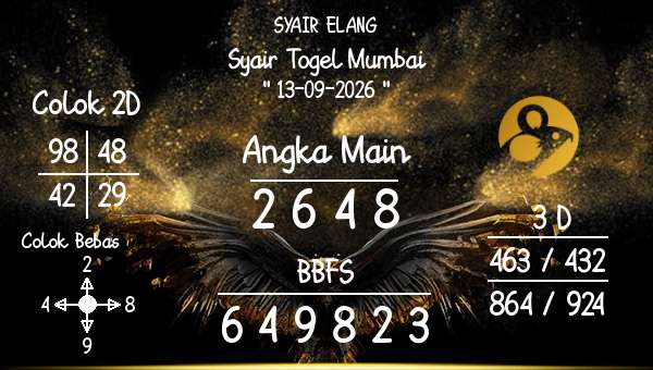 SYAIR ELANG - Syair Togel Mumbai