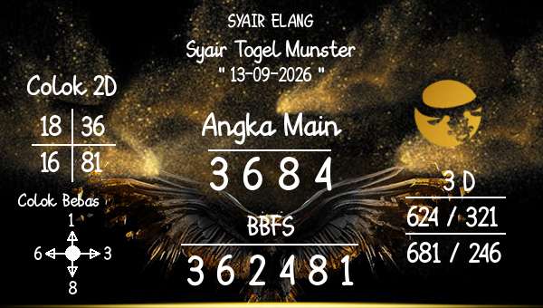 SYAIR ELANG - Syair Togel Munster