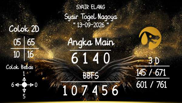 SYAIR ELANG - Syair Togel Nagoya