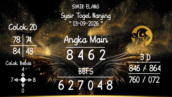 SYAIR ELANG - Syair Togel Nanjing