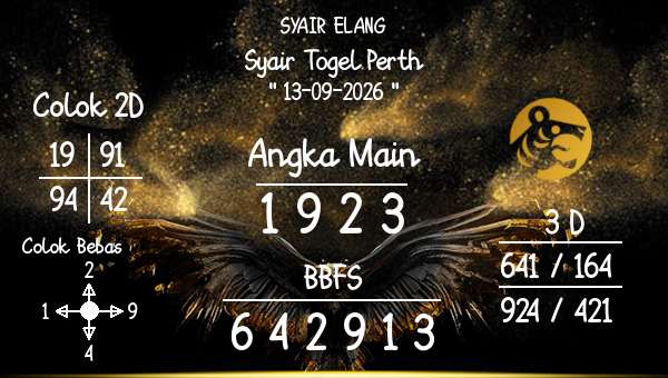 SYAIR ELANG - Syair Togel Perth