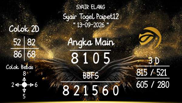 SYAIR ELANG - Syair Togel Poipet12