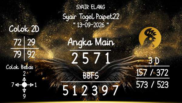 SYAIR ELANG - Syair Togel Poipet22