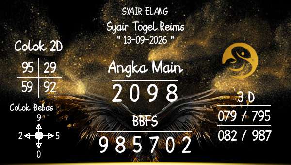 SYAIR ELANG - Syair Togel Reims