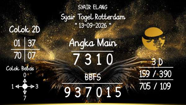 SYAIR ELANG - Syair Togel Rotterdam