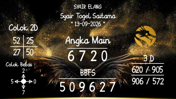 SYAIR ELANG - Syair Togel Saitama