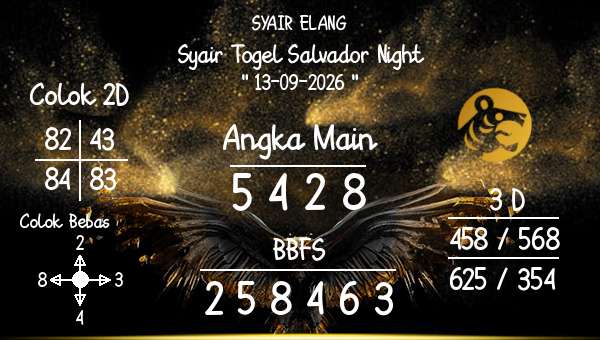 SYAIR ELANG - Syair Togel Salvador Night