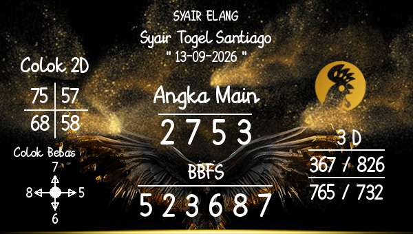 SYAIR ELANG - Syair Togel Santiago