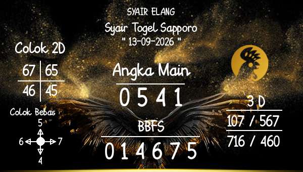 SYAIR ELANG - Syair Togel Sapporo