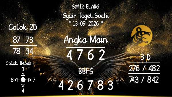 SYAIR ELANG - Syair Togel Sochi