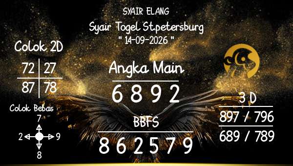 SYAIR ELANG - Syair Togel St.petersburg