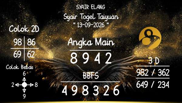 SYAIR ELANG - Syair Togel Taiyuan