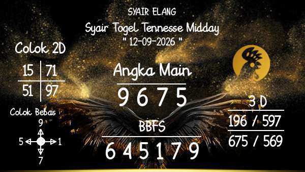 SYAIR ELANG - Syair Togel Tennesse Midday