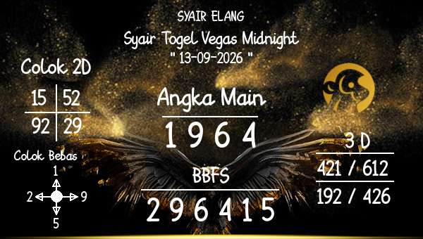 SYAIR ELANG - Syair Togel Vegas Midnight