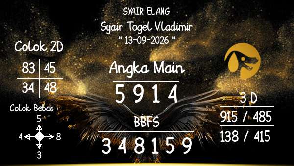 SYAIR ELANG - Syair Togel Vladimir