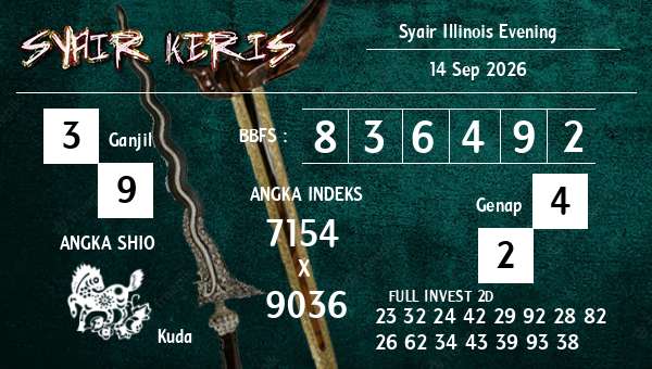  - Syair Illinois Evening