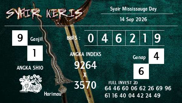  - Syair Mississauga Day
