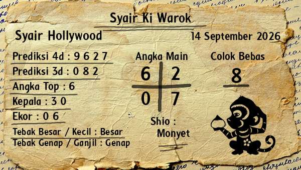 Syair Ki Warok - Syair Hollywood