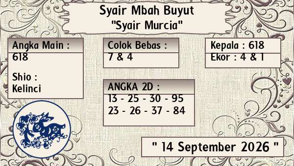 Syair Mbah Buyut - Syair Murcia