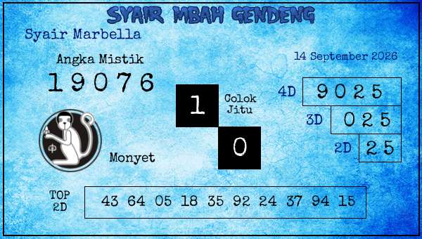  - Syair Marbella