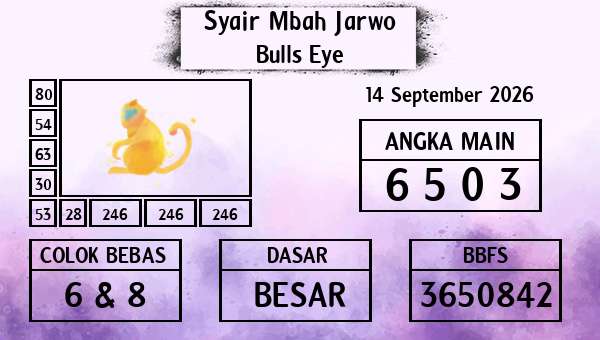 Syair Mbah Jarwo - Bulls Eye