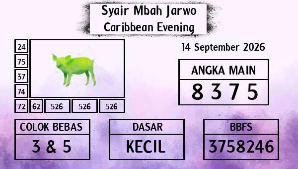 Syair Mbah Jarwo - Caribbean Evening