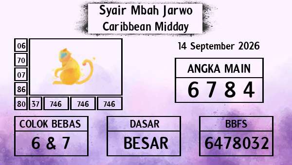 Syair Mbah Jarwo - Caribbean Midday