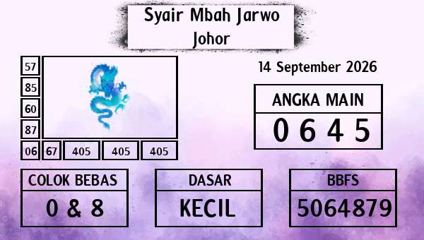 Syair Mbah Jarwo - Johor