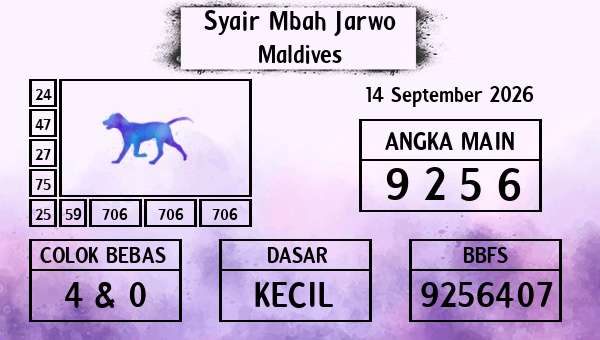 Syair Mbah Jarwo - Maldives
